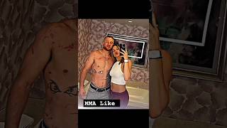 Justin Gaethje y Novia #ufc #ufc313 #mma #justingaethje