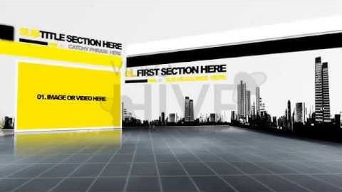 After Effects Templates AE CS3   Tritone Business Template