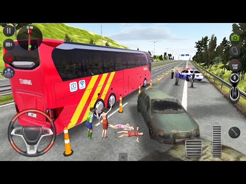 Europe Coach Bus Accident Game 🚍👮♂️ Bus Simulator : Ultimate Multiplayer Bus Wheels Games Android