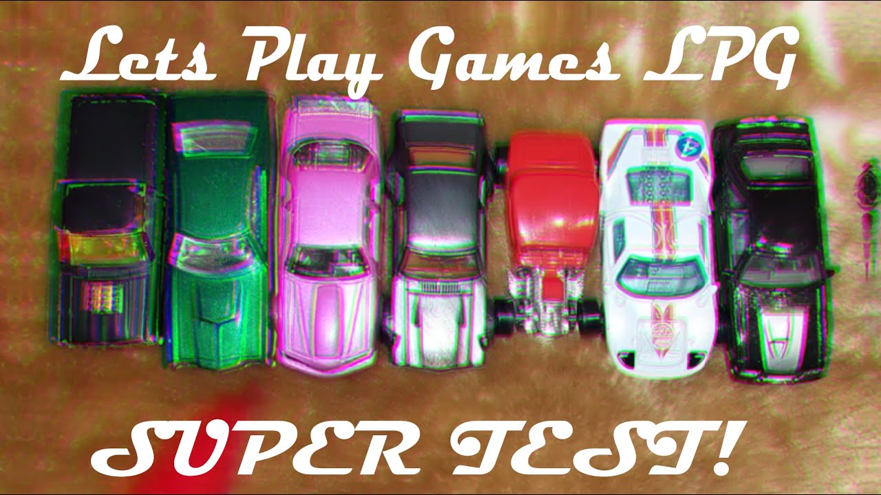 Лаборатория LetsPlayGames (L.P.G.) - СУПЕР тест HotWheels!