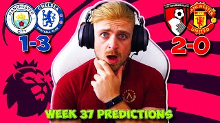 PREMIER LEAGUE 2022/23 WEEK 37 PREDICTIONS & TIPS | BOURNEMOUTH VS MAN UNITED & MAN CITY VS CHELSEA!
