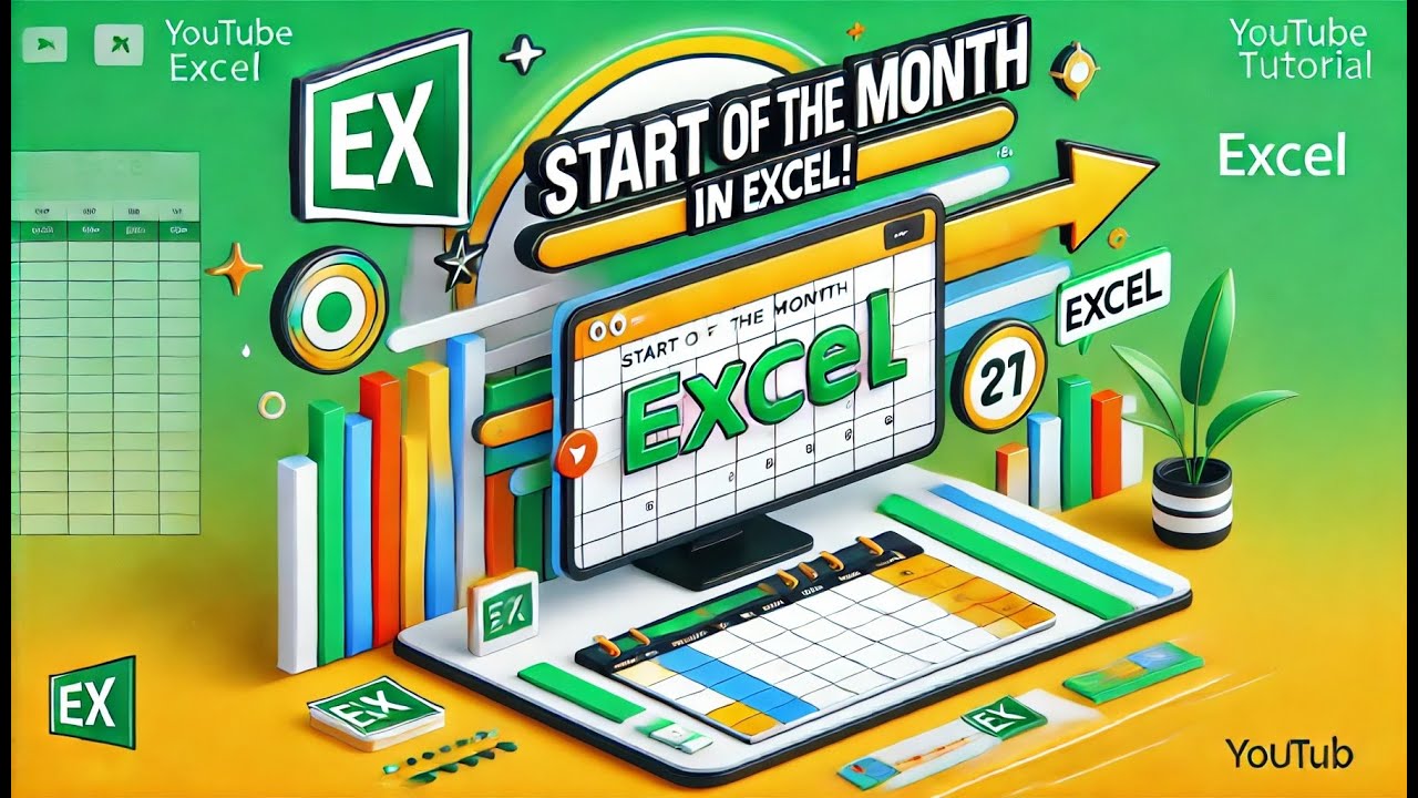How to Get the Start of the Month in Excel | Easy Date Formulas ...
