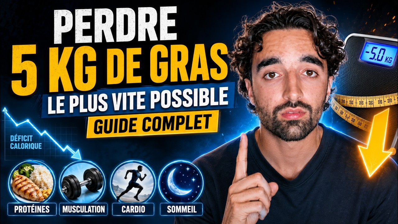 Perdre 5 kg de gras rapidement : la méthode qui marche