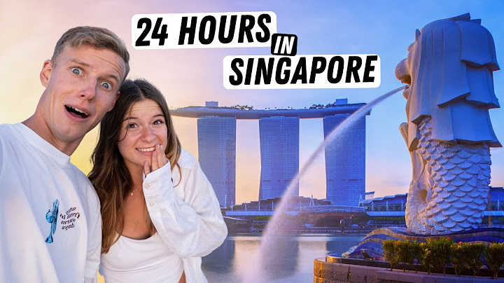 SINGAPORE 24 HOUR STOPOVER 🇸🇬