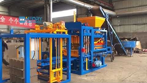 QT4-20 full automatic hydraulic block machine for 8 inch concrete blocks production