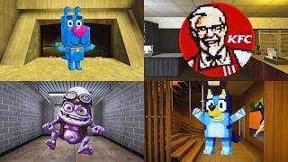 Minecraft Murals V14 L Minecraftified Nextbots Compilation L Garrys Mod Nextbots