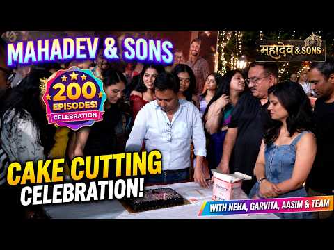 Mahadev And Sons Completes 200 Episodes! Neha, Garvita & Aasim Celebrate With Cake Cutting