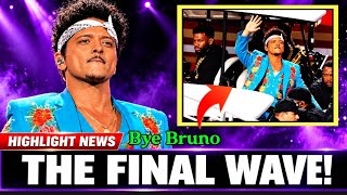 Clearly Captured!  Bruno Mars Leaves Levi's Stadium on a Golf Cart - His Final Wave Gives You Chills Guide