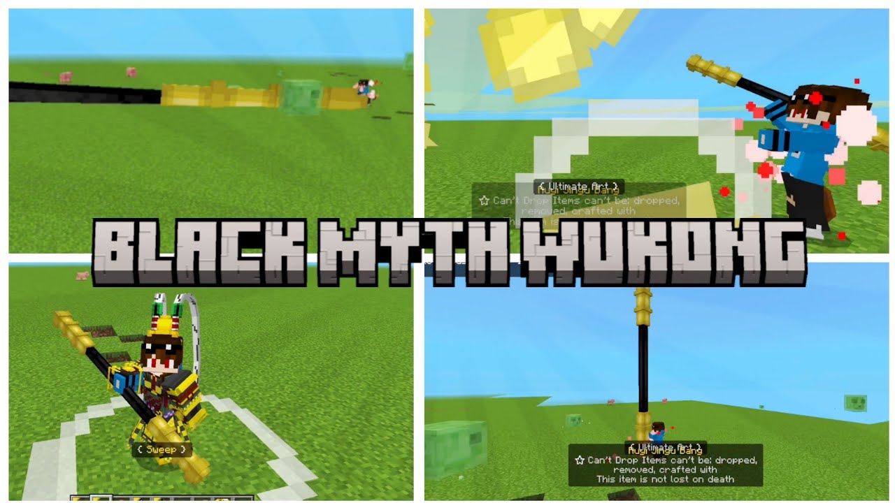 BLACK MYTH WUKONG ADD-ON MINECRAFT 1.21+(MEDIA FIRE)