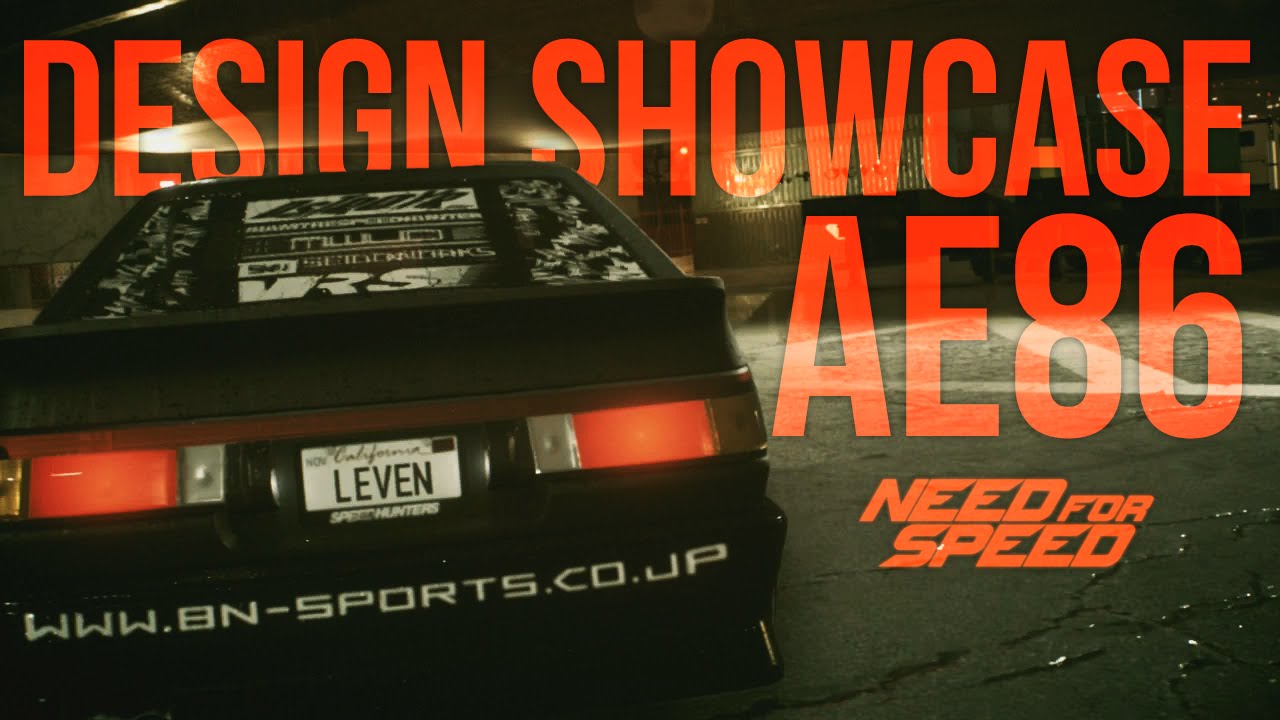 NEED FOR SPEED 2015 - Trueno AE86 (Levin Kit) | Design Showcase