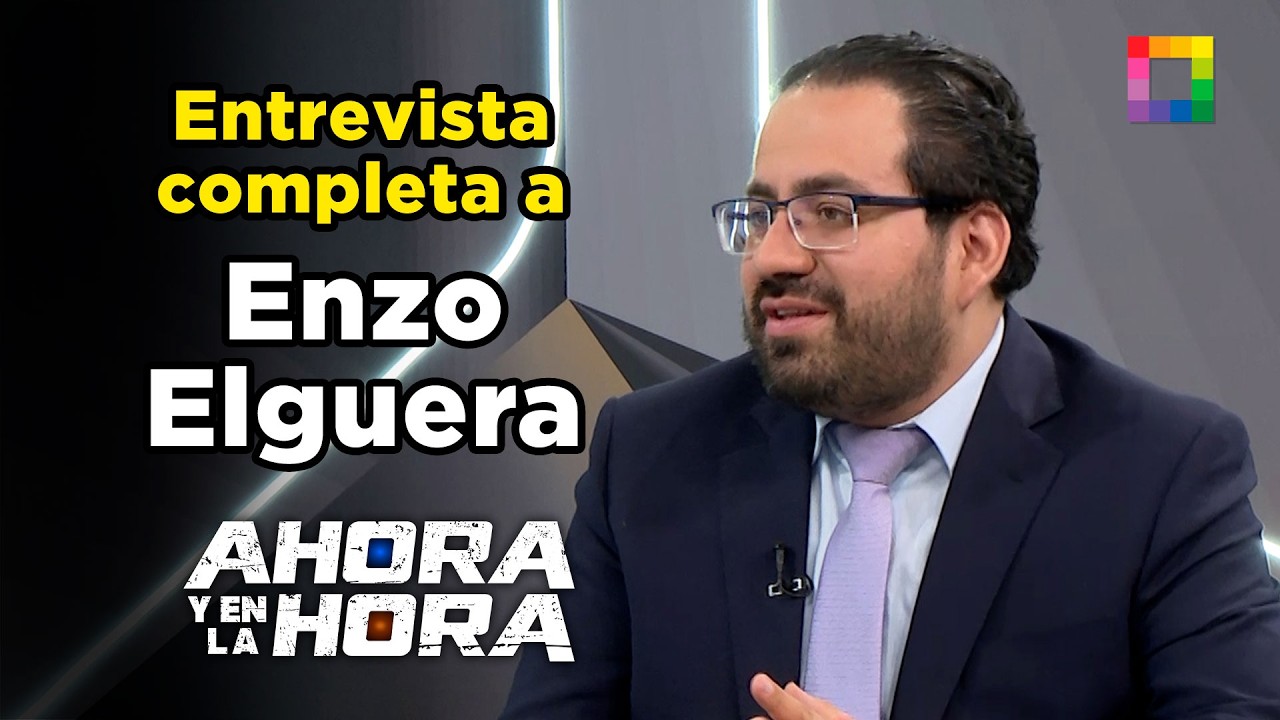 Ahora y en la Hora - MAR 09 - ENTREVISTA COMPLETA A ENZO ELGUERA | Willax