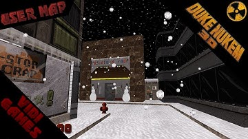 Preparing for Christmas (Duke Nukem 3D User Map) (PC) Walkthrough