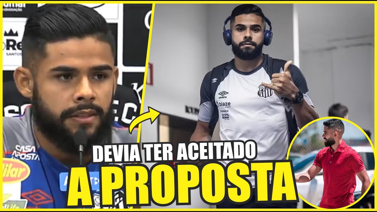 OLHA A SITUAÇÃO DO FELIPE JONATAN QUE FOI DESTAQUE NO SANTOS E HOJE VIVE OUTRA REALIDADE NO FUTEBOL