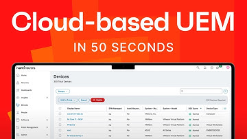 Micro Product Demo: Ivanti Neurons for UEM in 50 seconds