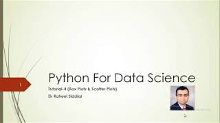 Python For Data Science Tutorial 4 (in Urdu) - Box Plots and Scatter plots