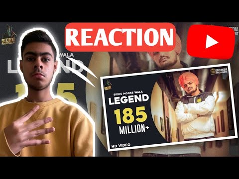 Reaction On Legend | Sidhu Moose Wala | The Kidd | Gold Media | Pankaj BhaiZ