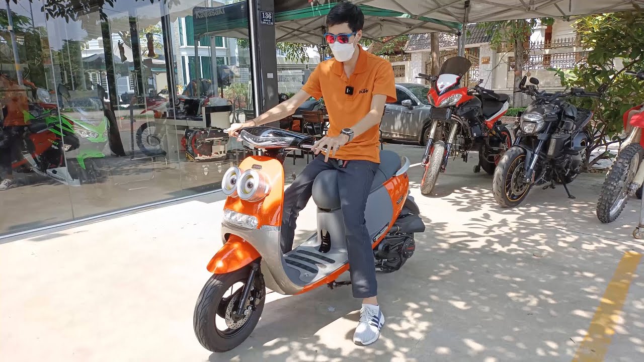 Xe Ga 50cc Gogo Minion 2022 Chính Hãng Cao Cấp