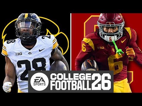 Iowa (6-3) at USC (5-4) - Week 12 Simulation (EA College Football 26)