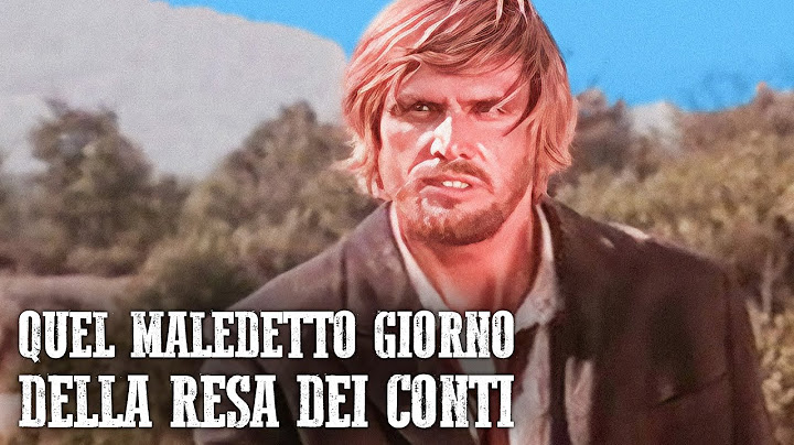 Quel maledetto giorno della resa dei conti | George Eastman | Italiano
