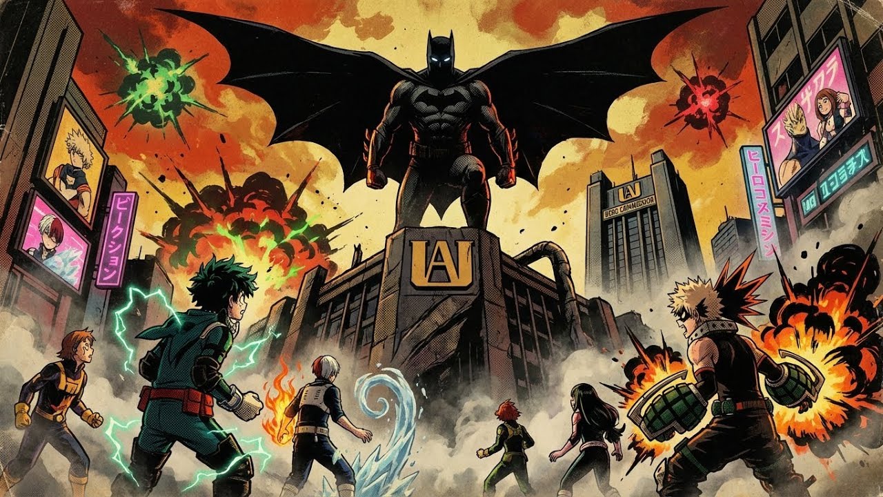 What If Batman Entered My Hero Academia?