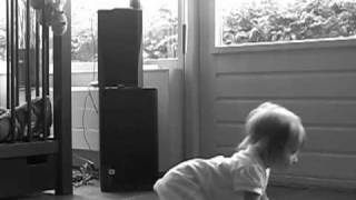 Juliette crawling