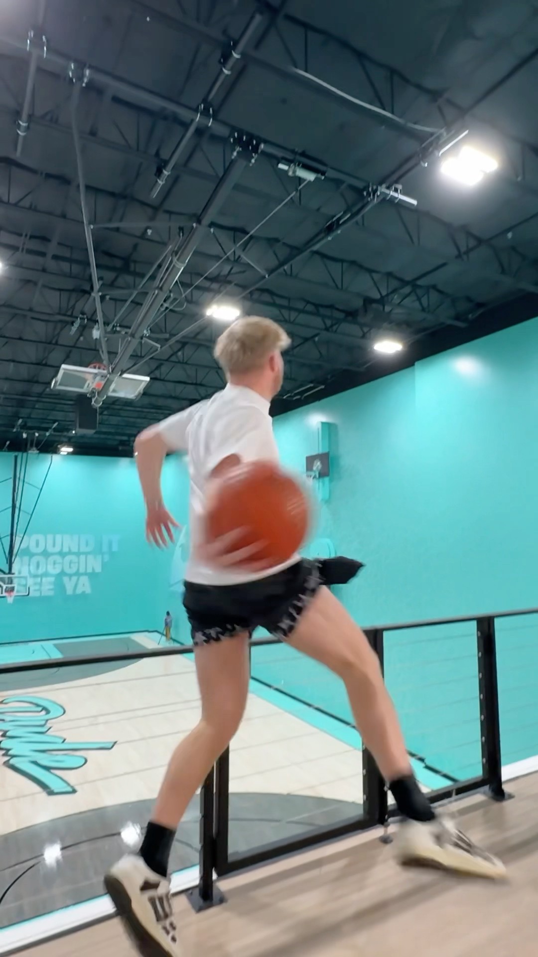 T Jass Hits A Trickshot With Dude Perfect!