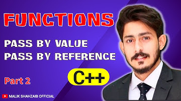 #14 pass by value pass by reference in c++ hindi | passing arguments to function with example urdu