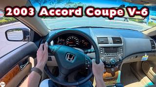 7th Gen Honda Accord – POV Drive | 2003 Honda Accord Coupe EX-L V-6