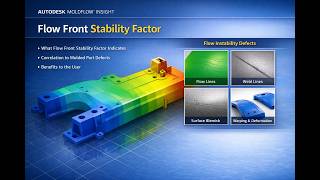 Understanding Flow Front Stability Factor in Autodesk Moldflow Insight