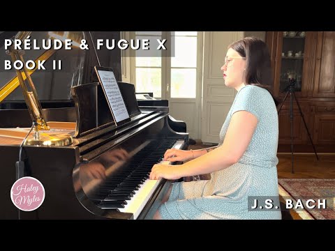 Prélude and Fugue No. 10, Book 2, BWV 879 - J.S. Bach - Haley Myles