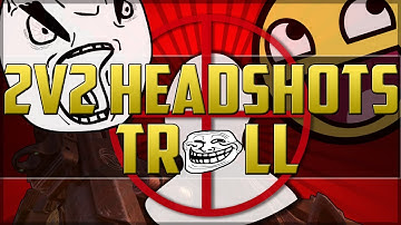 Black Ops 2:Headshots Only Troll! (Funny Rage!)