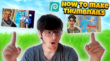How to Make *INSANE* Fortnite Thumbnails! - Hit Algorithm Every Time!