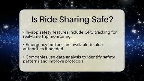 Is Ride Sharing Safe? - Talking Tech Trends