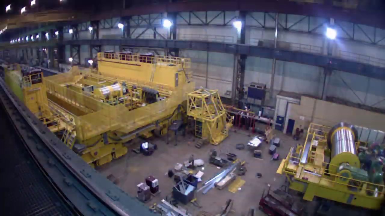 Short Film Kranbau - Building a prozess crane in 60 seconds