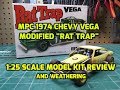 MPC 1974 Chevy Vega Rat Trap 1/25 Scale Model Kit Build Review MPC905