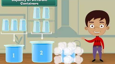 Capacity of Different Containers | Class 2 | Maths