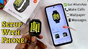 How To Setup And Connect Redmi Watch 5 Active To Phone