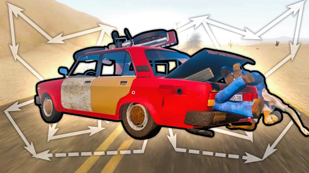 The road trip game that's randomly generated - YouTube