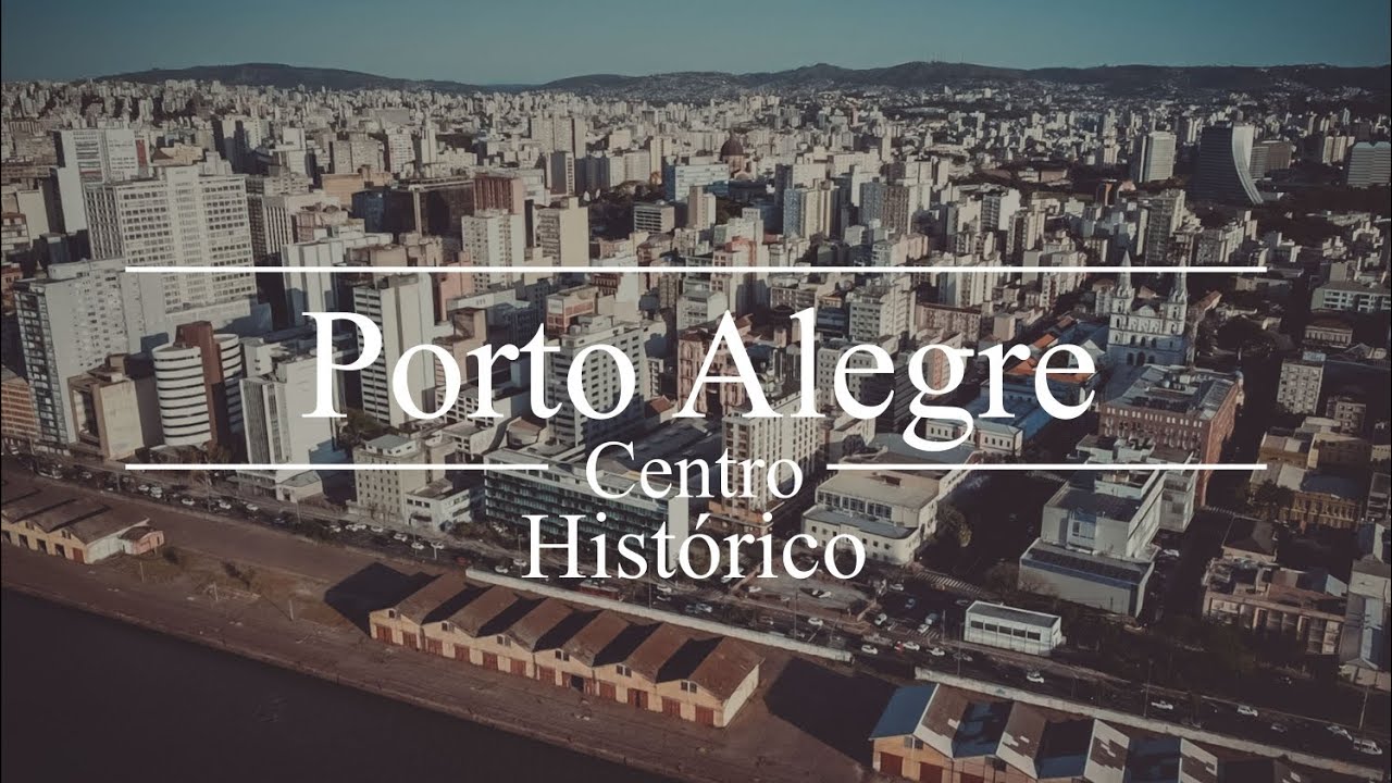Porto Alegre Visto de Cima Centro Histórico portoalegre drone YouTube