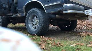 1988 Ford Bronco EFI 302 flowtech headers true dual flowmasters