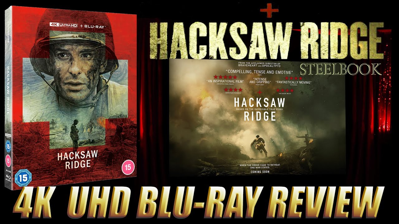 HACKSAW RIDGE 4K UHD BLU-RAY STEELBOOK REVIEW - YouTube
