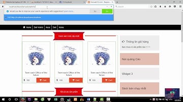 Làm đồ án tốt nghiệp - Website bán laptop (PHP)