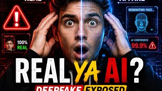 AI Deepfake Technology Explained 😱 | Real Ya AI? Deepfake Ka Dangerous Sach!