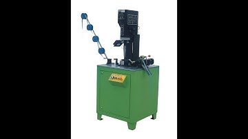 YFM-122I Semi auto invisible I  type top stop machine