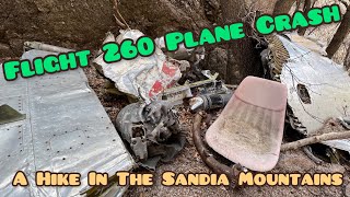 TWA Flight 260 Plane Crash Site | A Hike In The Sandia Mountains, Albuquerque | VanLife Adventures