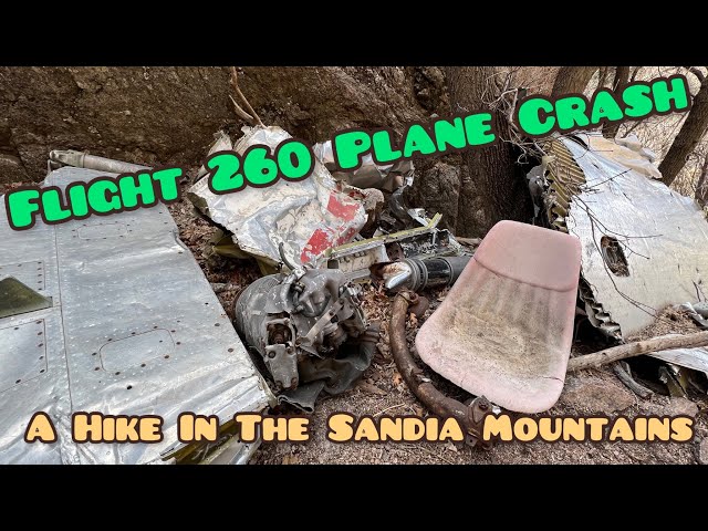 TWA 260 Plane Crash Site: Hiking The Domingo Baca Trail In