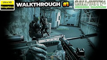 COD 4 Walkthrough Mission 1 - F.N.G. Complete Guide (Modern Warfare 1 Campaign)