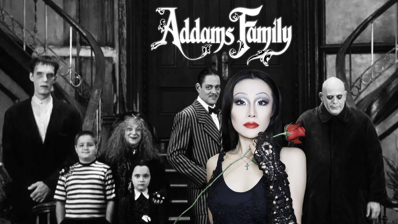 The Addams Family | Morticia Addams Halloween Makeup Tutorial 亚当斯一家 莫提莎 万圣节仿妆🖤