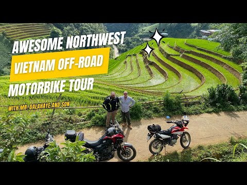 Vietnam Motorbike Tour to Ta Xua, Mu Cang Chai, Sapa, and Thac Ba Lake | Mr. Dalahaye and son