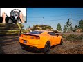2021 Chevrolet Camaro | GTA 5 | Logitech g29 gameplay